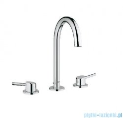 Grohe Concetto 3-otworowa bateria umywalkowa DN 15 20216001
