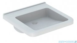 Geberit Selnova Comfort Square Umywalka bez barier, bez otworu na baterię, bez przelewu 55x52,5cm 500.787.01.7