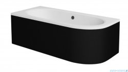 Besco Avita 170x75 obudowa wanny CZARNY mat lewa/prawa OAV-170-NSC