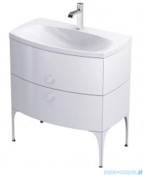 Oristo Louis szafka z umywalką 81x55x47 biała OR50-SD2S-82-1/UME-LU-82-93