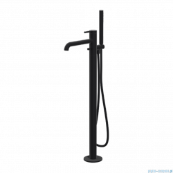 Excellent Delta Pi bateria wannowa wolnostojąca czarny mat AREX.1254BL