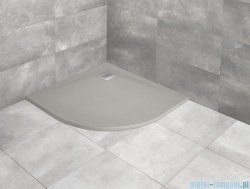Radaway Kyntos A brodzik półokrągły 100x100cm cemento HKA100100-74