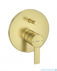 Roca Targa bateria wannowo-prysznicowa podtynkowa Brushed Gold Everlux-PVD A5A0B5FVA0