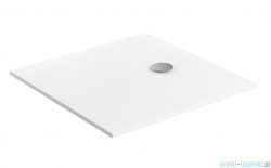  Omnires AQUAPURE M+ konglomeratowy brodzik prysznicowy antypoślizgowy 90x90 biały mat  AQUAPURE90-KBM