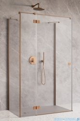 Radaway Essenza Brushed Copper Kdj+S kabina 70x120x70cm lewa szczotkowana miedź 1384048-01-01/1385024-93-01L/1384048-01-01