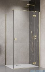 Radaway Essenza Kdj Brushed Gold kabina 100x80cm prawa szczotkowane złoto 1385040-99-01R/1384051-01-01