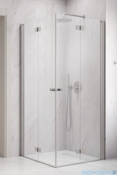 Radaway Nes Kdd B Brushed Nickel kabina 90x100cm szczotkowany nikiel 10024090-91-01L/10024100-91-01R