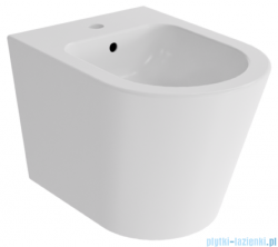Besco Bidet Laax White bidet wiszący z ukrytymi mocowaniami biały połysk B-LA-B