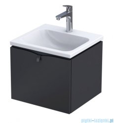 Oristo Siena szafka z umywalką 50x50x46 czarny mat OR45-SD1S-50-8/UME-CE-50-91