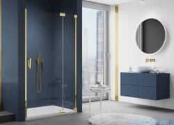 SanSwiss Cadura Gold Line drzwi wahadłowe 80cm jednoczęściowe prawe z polem stałym CA13D0801207