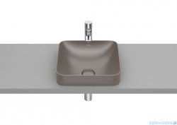 Roca Inspira Square umywalka blatowa 37cm Cafe A32753R660