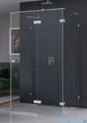 New Trendy Eventa kabina prysznicowa przyścienna 80x80x200 cm przejrzyste Prawa EXK-4572