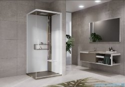 Novellini Glax 2 2.0 kabina z hydromasażem hydro plus 80x80 prawa corda G22GF80DM1L-1TU