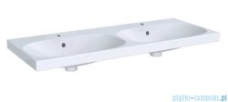 Geberit Acanto Umywalka podwójna ścienna z otworem na baterie 120x48 cm KeraTect 500.627.01.8