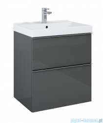 Elita Look szafka z umywalką 60x63x45cm anthracite 167078/145830