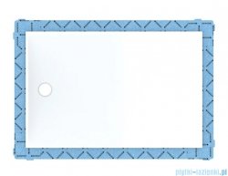 Geberit Panel do prysznica bezbrodzikowego Setaplano 100x80 154.262.11.1