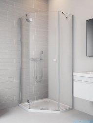 Radaway Essenza New Ptj kabina pięciokątna 90x90cm lewa szkło przejrzyste 385010-01-01L/385050-01-01