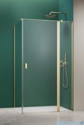 Radaway Nes 6 Kdj II Brushed Light Gold kabina 80x70cm prawa szczotkowane jasne złoto 10032080-98-01R/10039070-01-01