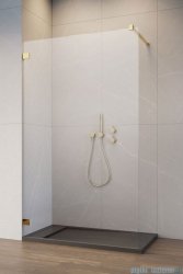 Radaway Essenza Pro 8 Gold 120x200 kabina Walk-in złoty połysk/szkło przejrzyste 1012120-09-01