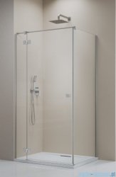 Radaway Essenza Kdj Brushed Nickel kabina 100x75cm lewa szczotkowany nikiel 1385040-91-01L/1384049-01-01