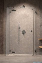 Radaway Essenza Pro Brushed GunMetal Kdj+S kabina 90x90x90cm lewa szczotkowany grafit 10097390-92-01L/10098090-01-01/10098090-01-01