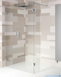 Riho Scandic NXT X402 kabina prysznicowa Walk In 100x200cm czarna G001124121