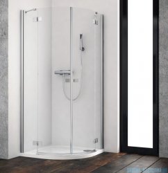 Radaway Essenza New Pdd kabina 90x90cm szkło przejrzyste + brodzik Delos A + syfon