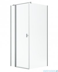 Radaway Nes Kdj II Brushed Nickel kabina 110x70cm lewa szczotkowany nikiel 10032110-91-01L/10039070-01-01