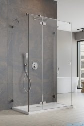 Radaway Essenza Pro Brushed Nickel Kdj+S kabina 90x90x90cm lewa szczotkowany nikiel 10097390-91-01L/10098090-01-01/10098090-01-01