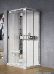 Novellini Glax 3 kabina prysznicowa z hydromasażem 100x80 lewa GL3A100SM1F-1K
