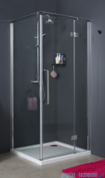 Sea Horse Fresh Line Chrom kabina prostokątna Prawa 80x100x195 cm przejrzyste BK248T08/10P