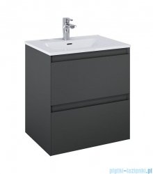 Elita Split szafka z umywalką 60x63x46cm anthracite mat 168142/145830