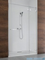 Radaway Euphoria DWJ Drzwi wnękowe 100 prawe szkło przejrzyste + brodzik Delos C + syfon 383612-01R/383214-01R/SDC1010-01