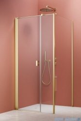 Radaway Nes 6 Kds I Brushed Light Gold kabina 100x70cm lewa szczotkowane jasne złoto 10023100-98-01L/10043070-98-01