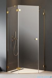 Radaway Essenza Pro Gold Ptj kabina pięciokątna 90x100 lewa złoty połysk/szkło przejrzyste 10100000-09-01L/10100700-01-01
