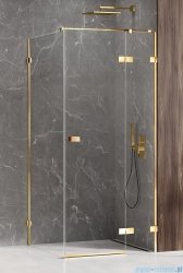 New Trendy Avexa Gold Shine kabina prostokątna 100x110x200 cm przejrzyste prawa EXK-1677