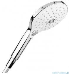Oltens Saxan EasyClick słuchawka prysznicowa chrom/biały 37100110