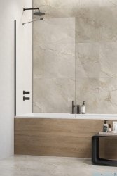 Radaway Modo New Brushed GunMetal Pnj parawan nawannowy 100cm L/P szczotkowany grafit 10006100-92-01