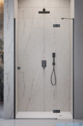 Radaway Essenza Brushed GunMetal Dwj drzwi wnękowe 100cm prawe szczotkowany grafit/szkło przejrzyste 1385014-92-01R