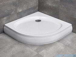Radaway Brodzik półokrągły Patmos A 90x90 ze zdejmowaną obudową 4S99155-03