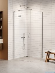New Trendy Nesta kabina 90x80x200 cm lewa wspornik równoległy przejrzyste K-3603
