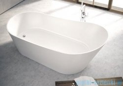 Sanitti Quattro wanna wolnostojąca 180x85 + syfon klik-klak biała 11040000