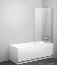 Ravak Pivot PVS Parawan nawannowy 80cm biały transparent 79840100Z