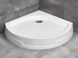 Radaway Brodzik półokrągły Rodos B 90x90 z obudową zintegrowaną 4D99155-03