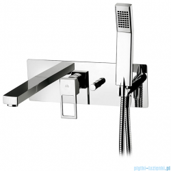 Paffoni  Bateria wannowa podtynkowa z kompletem natryskowym, chrom Effe EF001CRCR
