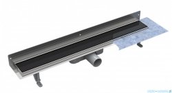Besco Virgo Next Black odpływ liniowy 80x6cm OL-80-VNB