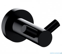 Omnires Modern Project haczyk podwójny czarny mat MP60120BL