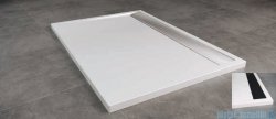 SanSwiss WIA Brodzik konglomeratowy prostokątny 90x150cm biały/czarny WIA901500604