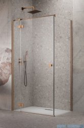 Radaway Essenza 8 Brushed Copper Kdj kabina 90x90cm lewa szczotkowana miedź 10480612-01-01L/10470237-93-01L/10113090-01-01