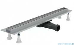 Schedpol Schedline Slight Line Low odpływ liniowy z maskownicą Slight Plate do zabudowy płytkami 90x3,5cm SOLPL-90035LOW